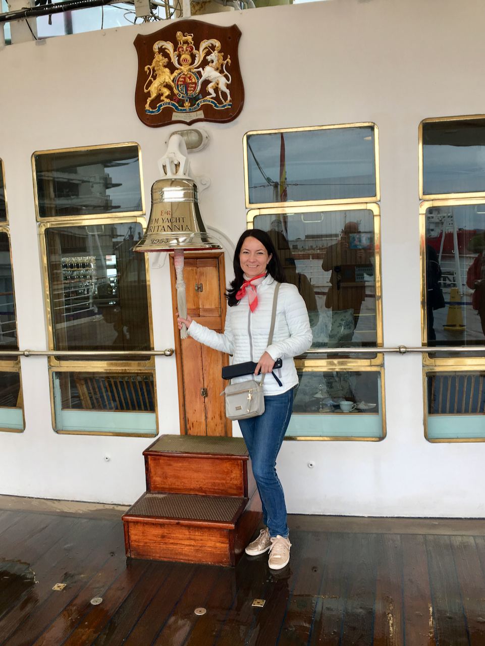 A Royal Yacht Britannia fedélzeténFotó: Balatoni László