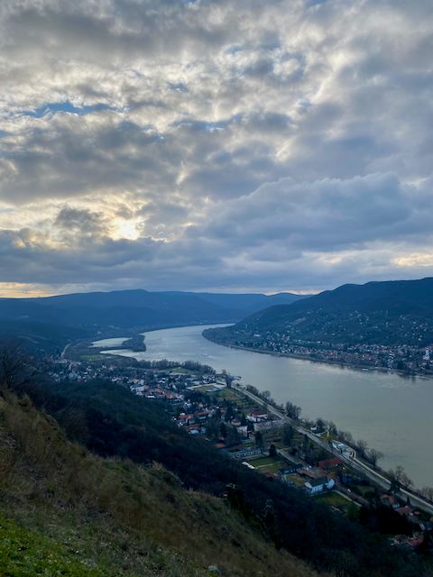 Kilátás a Visegrádi várbólFotó: Balatoni Bernadett