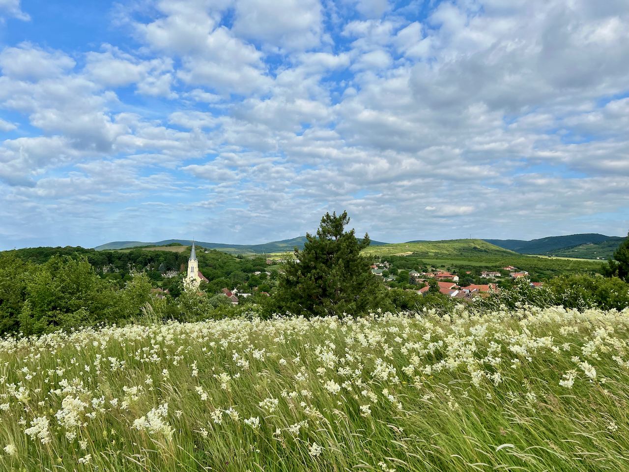 Rét Cserépfalu felett